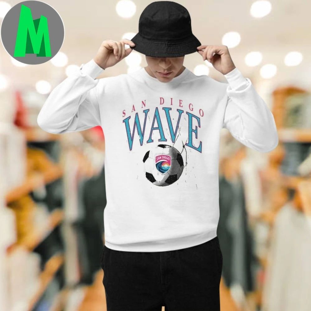 Original NWSL San Diego Wave Heavyweight Logo T-Shirt