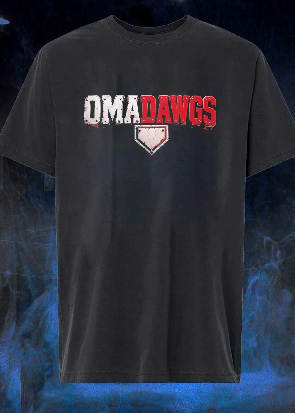 OmaDawgs Baseball Home Plate Apparel OmaDawgs T-Shirt