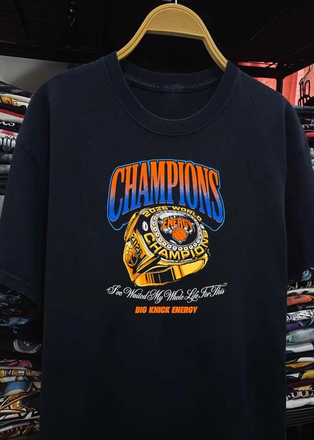 Big Knick Energy Ive Waited My Whole Life For This 2026 World Champions Shirt