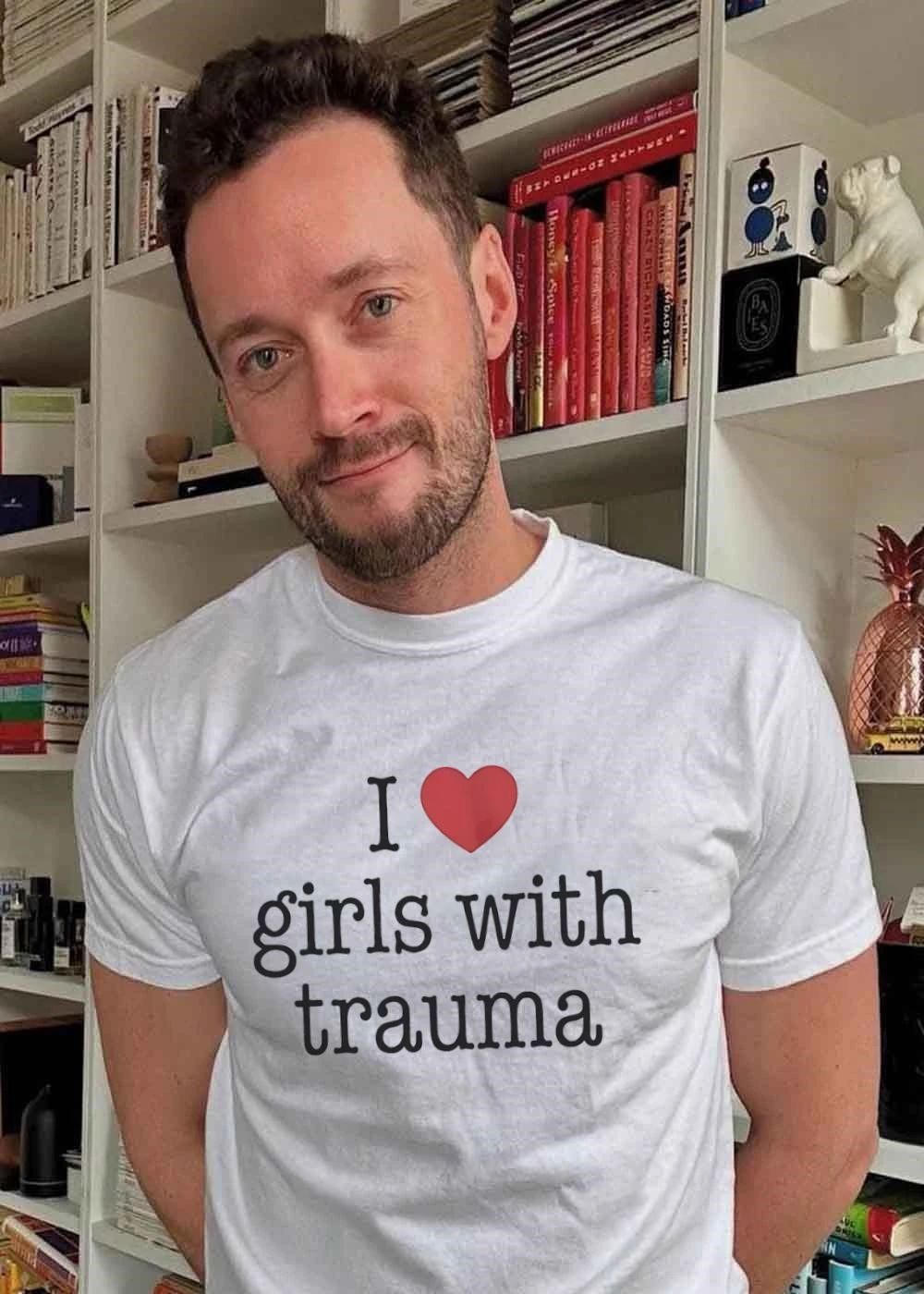 Trauma Survivor Gift I Love Girls with Trauma Shirt