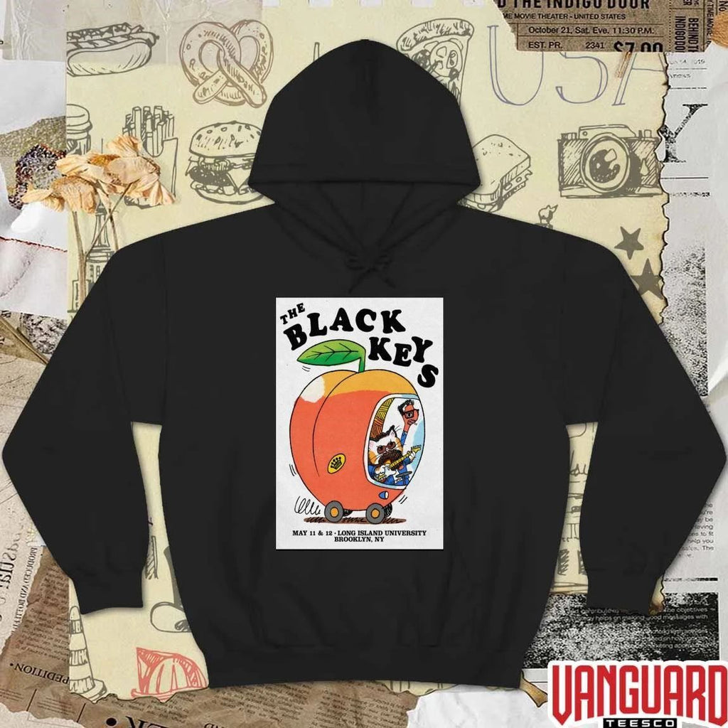 The Black Keys May 11-12 2026 NYC Tour Long Island University Brooklyn NY Poster t-shirt