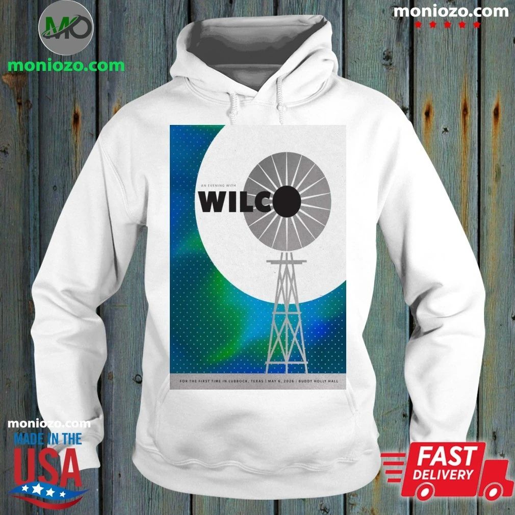 Original Wilco In Lubbock TX On May 6 2026 Poster Shirt