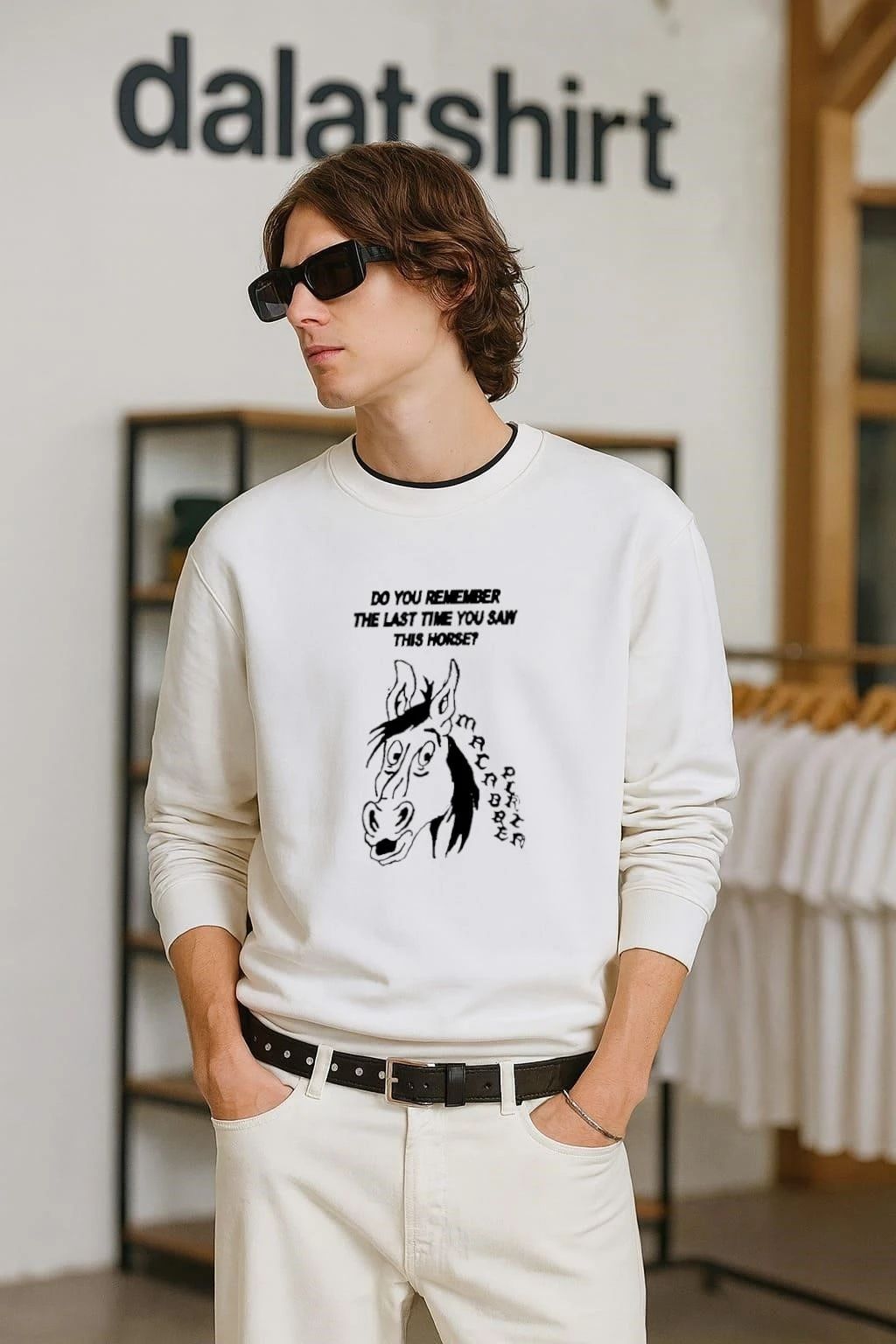 Macabre plaza do you remember the last time you saw this horse shirt