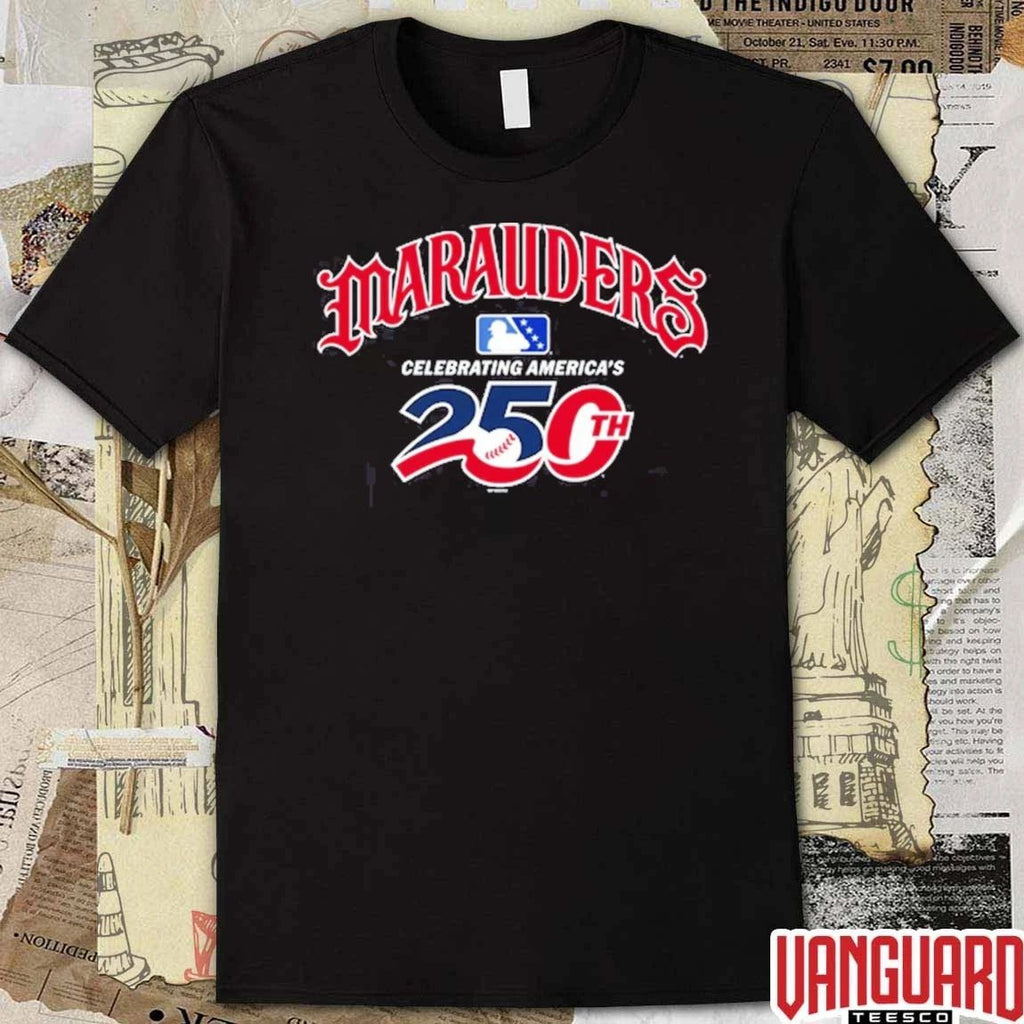 Home Jersey Marauders MiLB Celebrating America’s 250th t-shirt