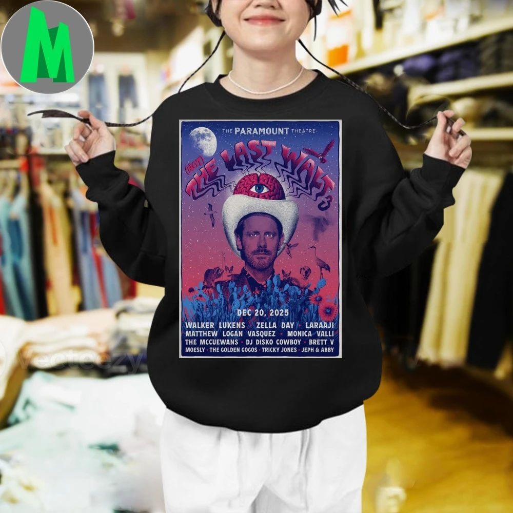 The Last Walt 3 At The Paramount Theatre On Dec 20 2025 Poster Shirt