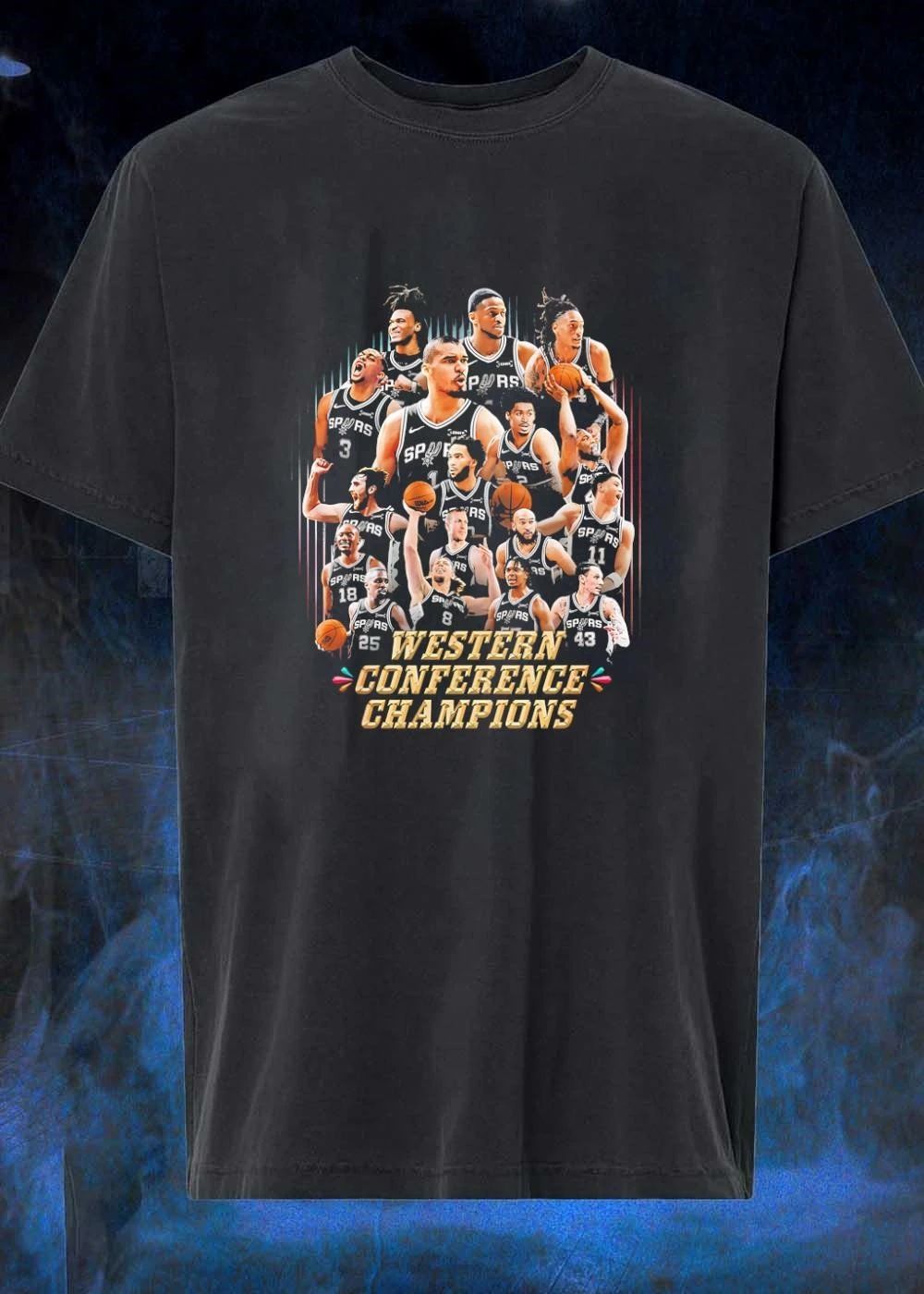 Victor Wembanyama San Antonio Spurs Western Conference Champions NBA WESTERN CONFERENC shirt