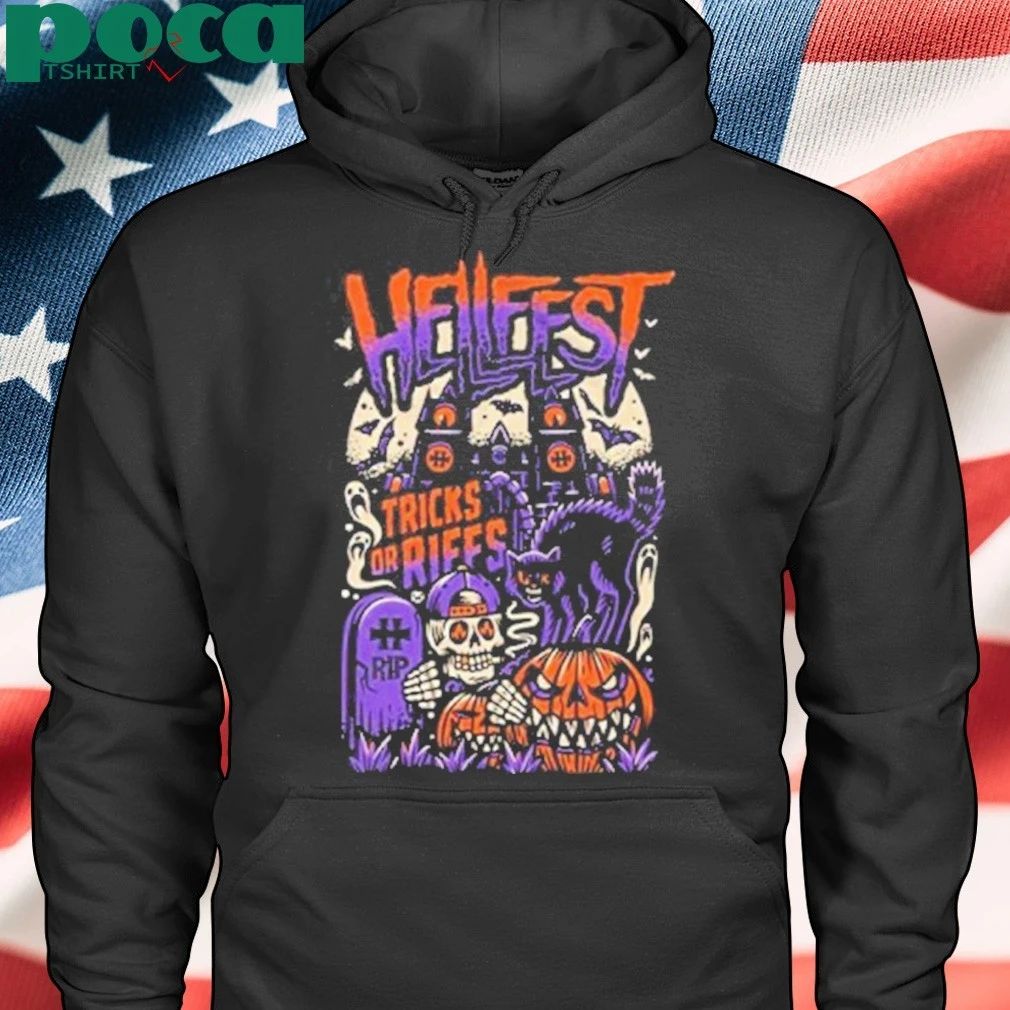 Hell Fest 2025 Halloween Tee Tricks Of Riffs shirt