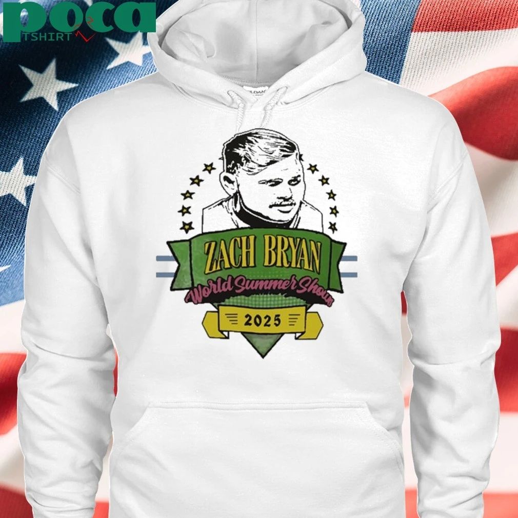 Zach Bryan 2025 London, UK World Summer Show shirt