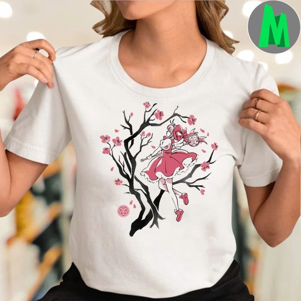 Sumie Sakura Flower Shirt