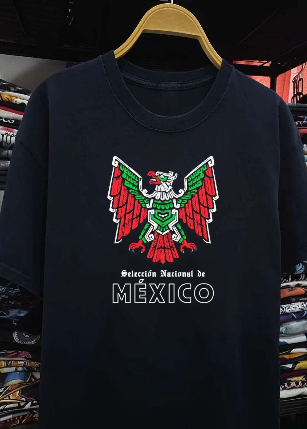 Selección Nacional de México Eagle Shield Logo Men’s T-Shirt