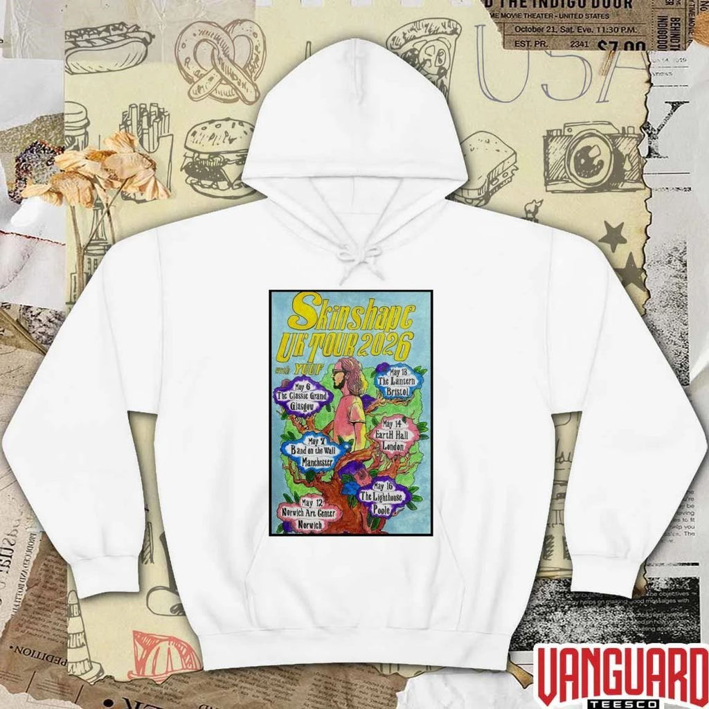 Skinshape UK Tour May 6-7 2026 Poster t-shirt
