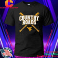 West Virginia Baseball Country Roads Shirt