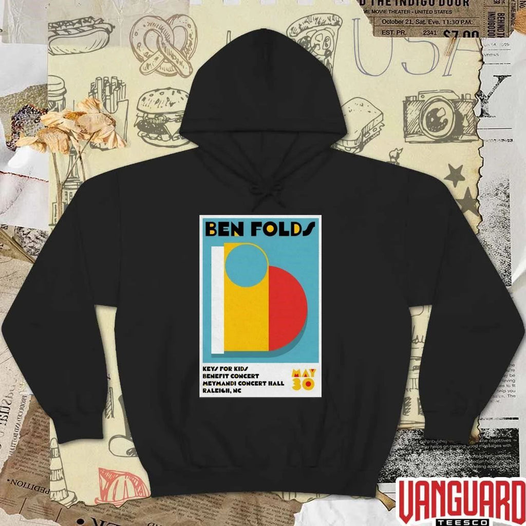 Ben Folds Keys For Kids Benefit Concert Meymandi Concert Hall Raleigh NC Tour On May 30 2026 Poster t-shirt