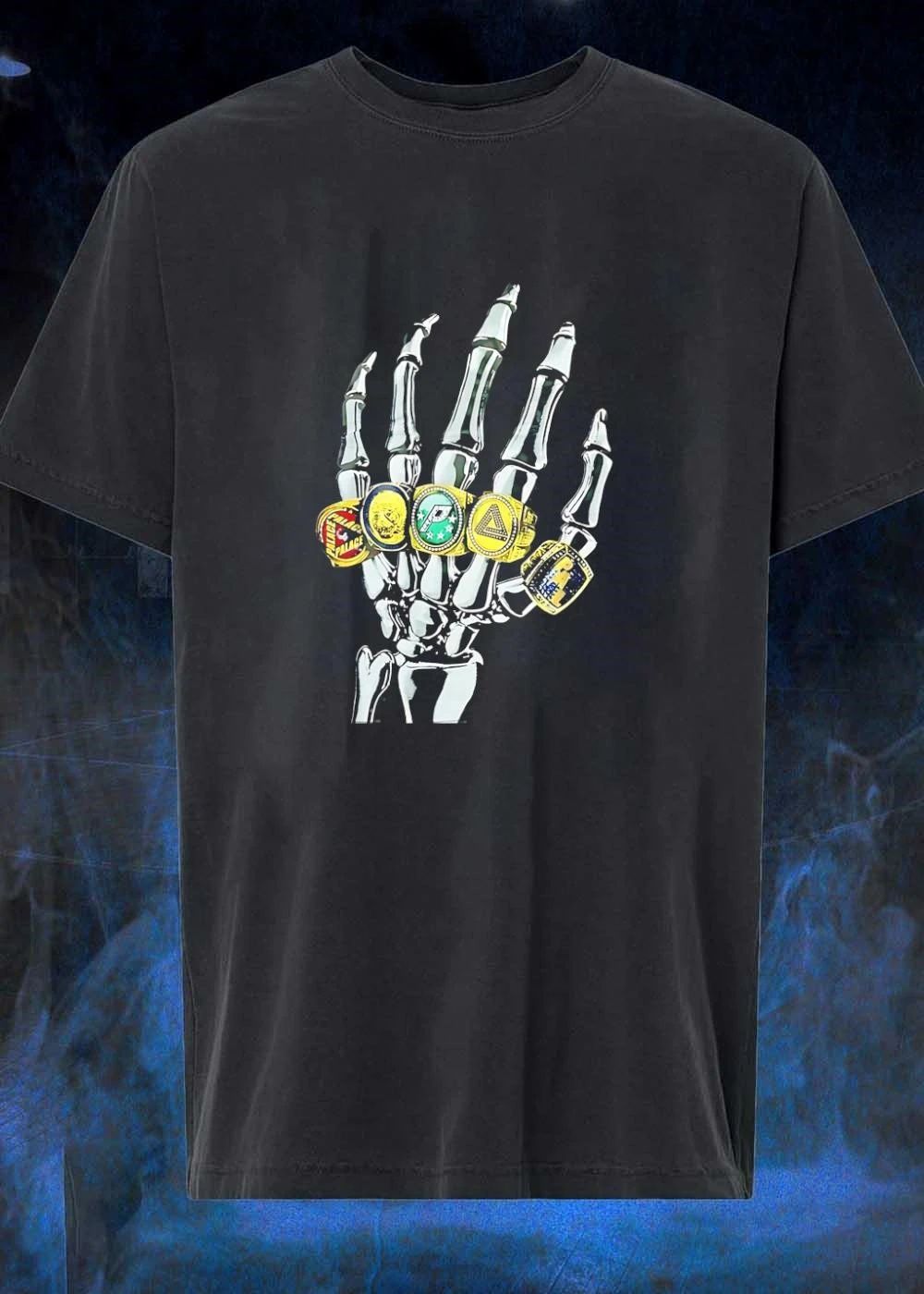 Palace Skeleton Hand Rings Graphic Print T-Shirt
