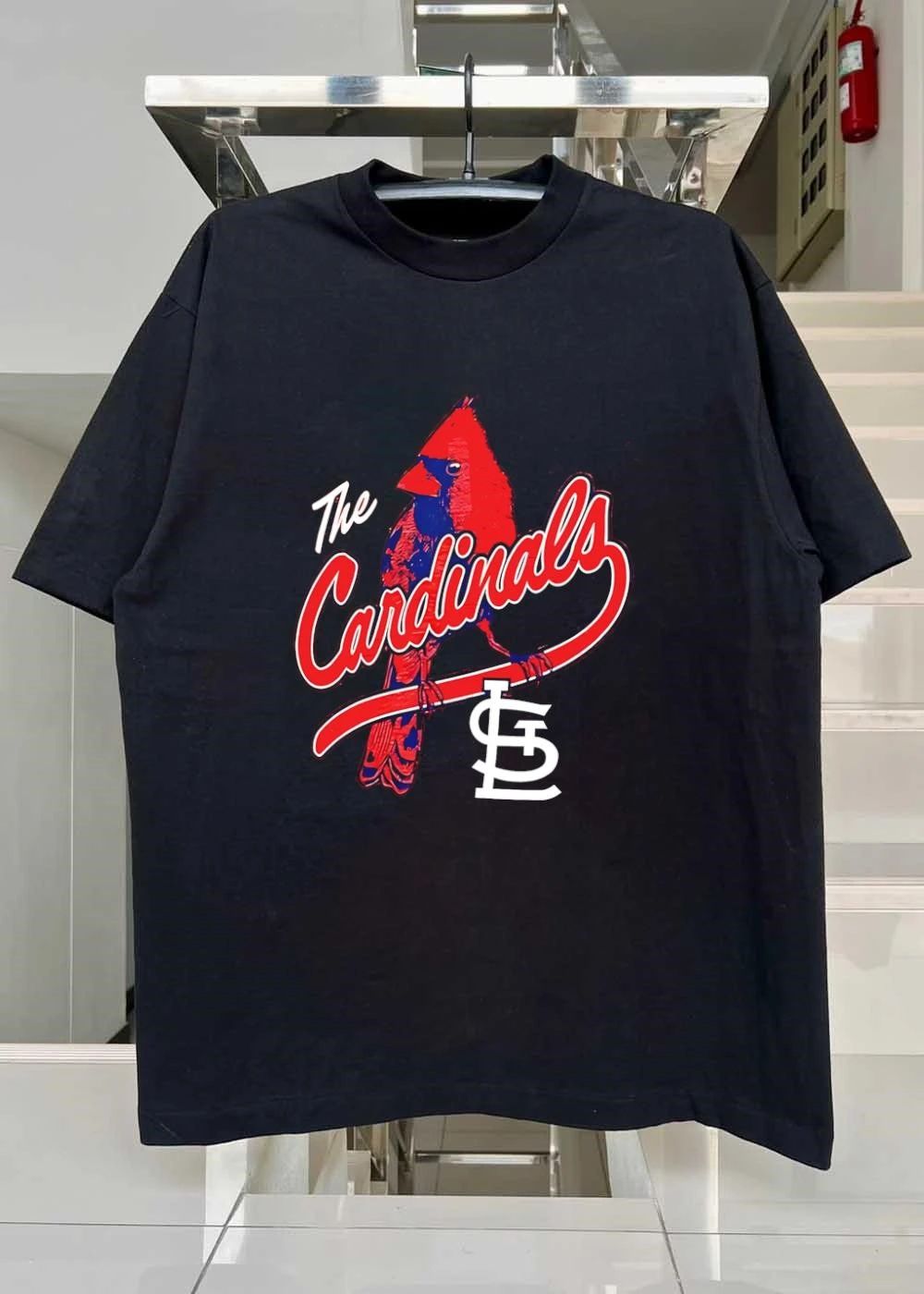 MLB Apparel The Cardinals St Louis Logo Red T-Shirt