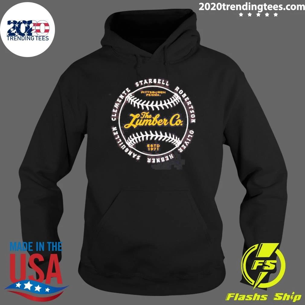 The Lumber Co 1971 Pittsburgh Pirates Baseball Shirt