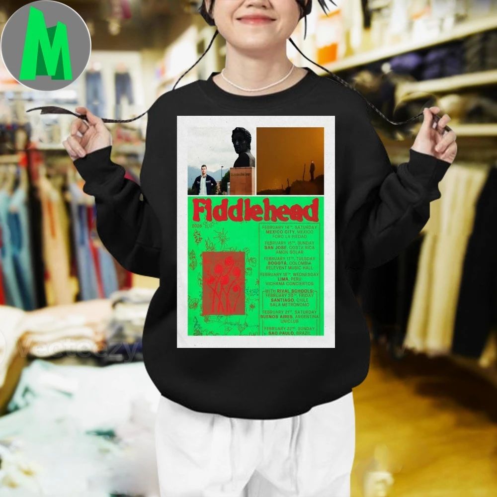 Original Fiddlehead February Shows 2026 Poster Shirt