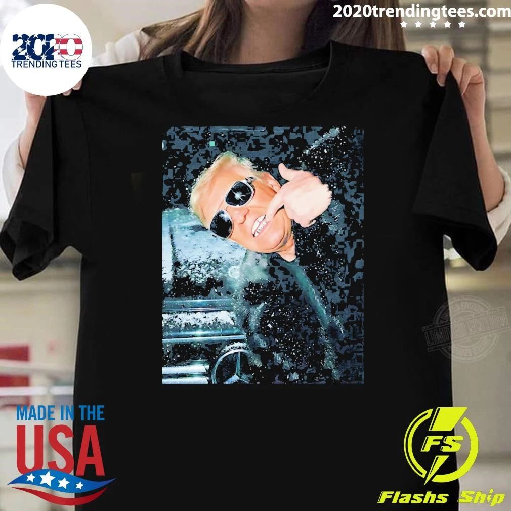 Donald Trump Platinum Teeth Portrait Shirt