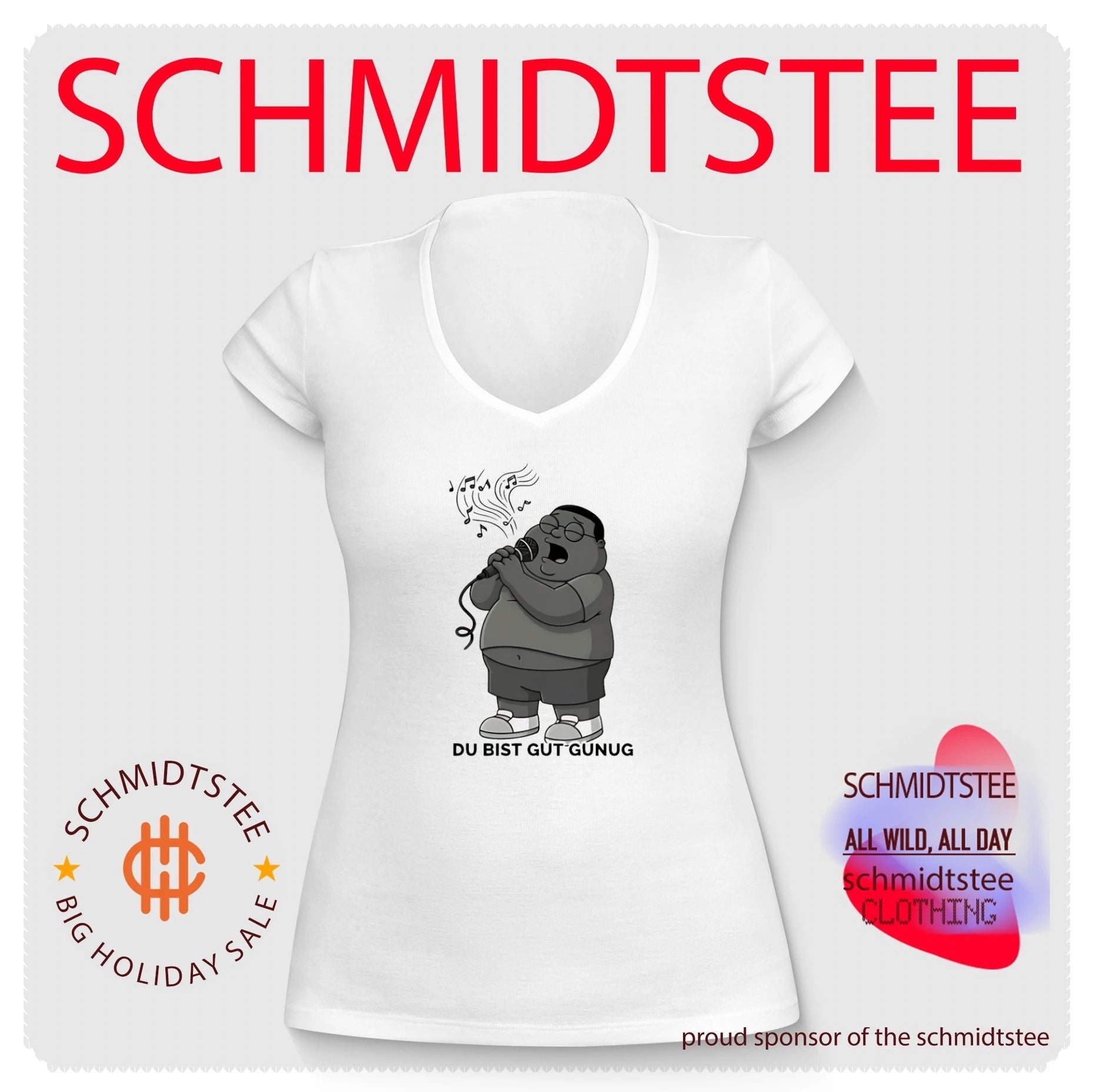 Cleveland Brown Jr Du Bist Gut Gunug singing shirt