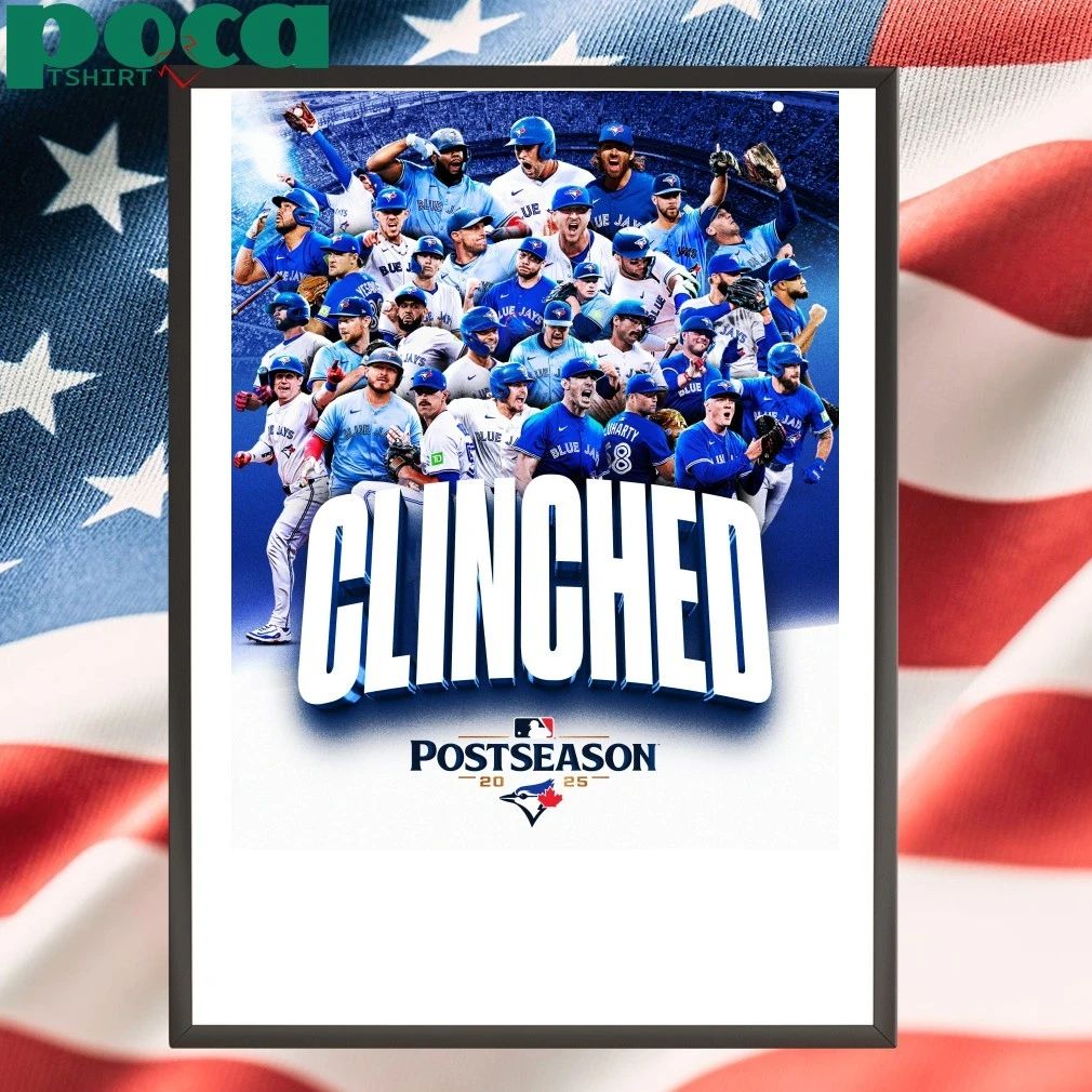 Toronto Blue Jays Clinched postseason 2025 shirt