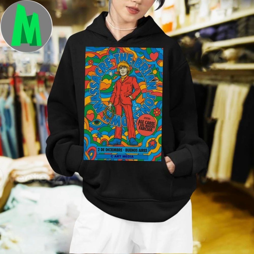 The Brian Jonestown Massacre C Art Media On Dec 2 2025 in Buenos Aires Argentina Poster Shirt