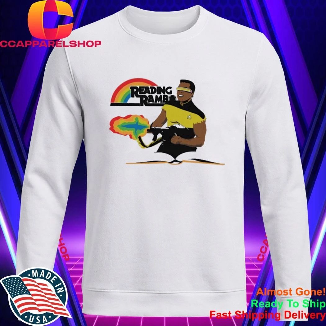 Reading Rambo Rainbow Shirt