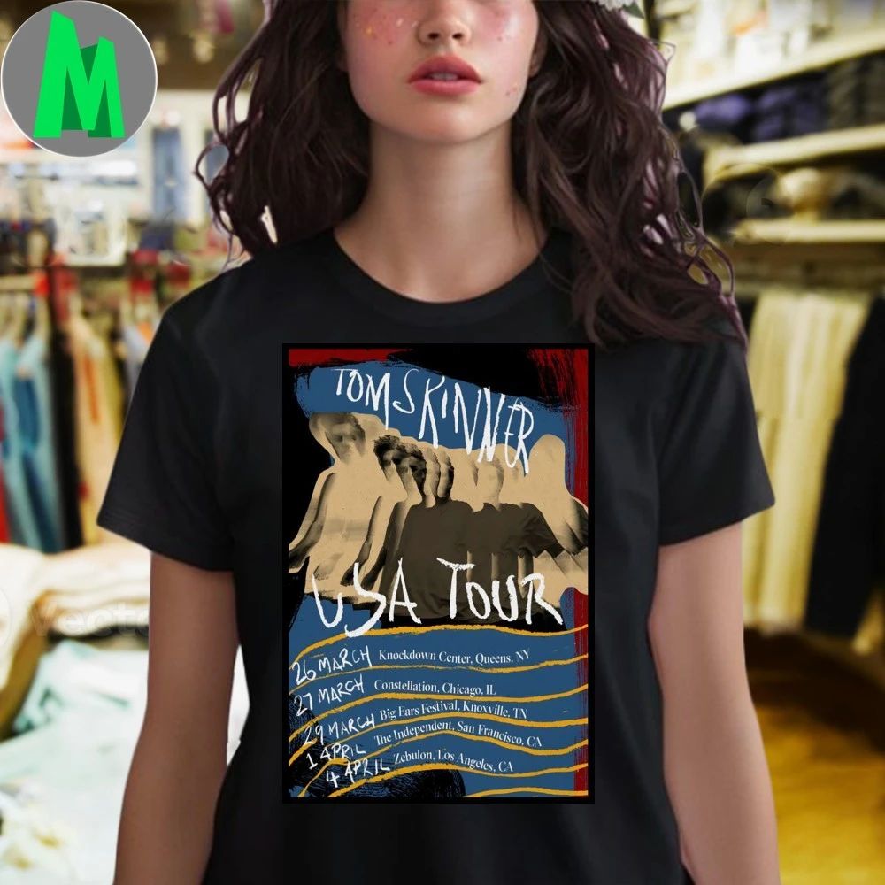 Tom Skinner Tour American 2026 Poster Shirt