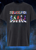 Philadelphia Mascots Walking across Abbey Road T-Shirt