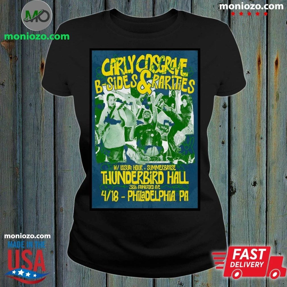 Original Carly Cosgrove Thunderbird Hall Philadelphia PA Apr 8 2026 Poster Shirt