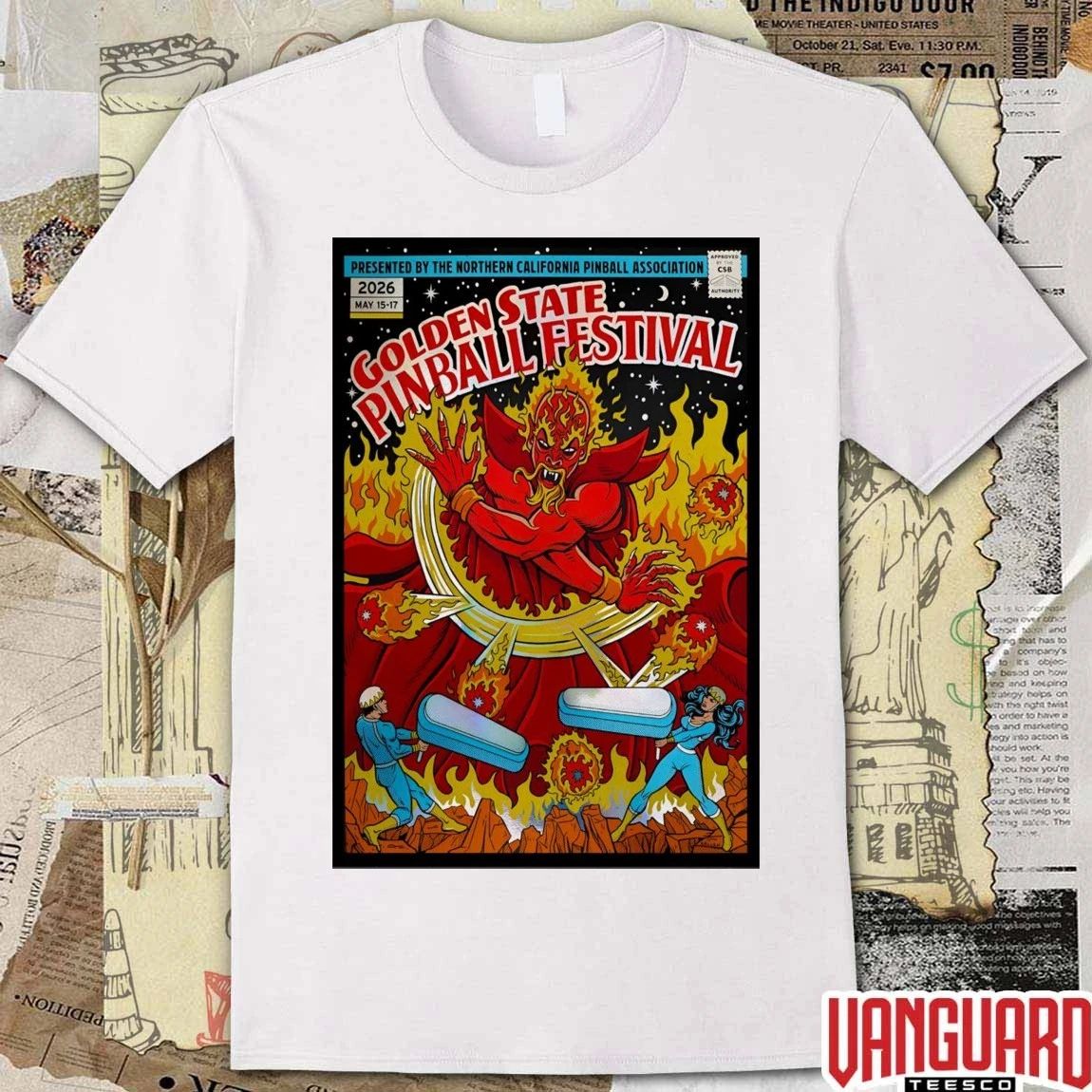 Golden State Pill Festival Lodi CA May 15-17 2026 Poster t-shirt