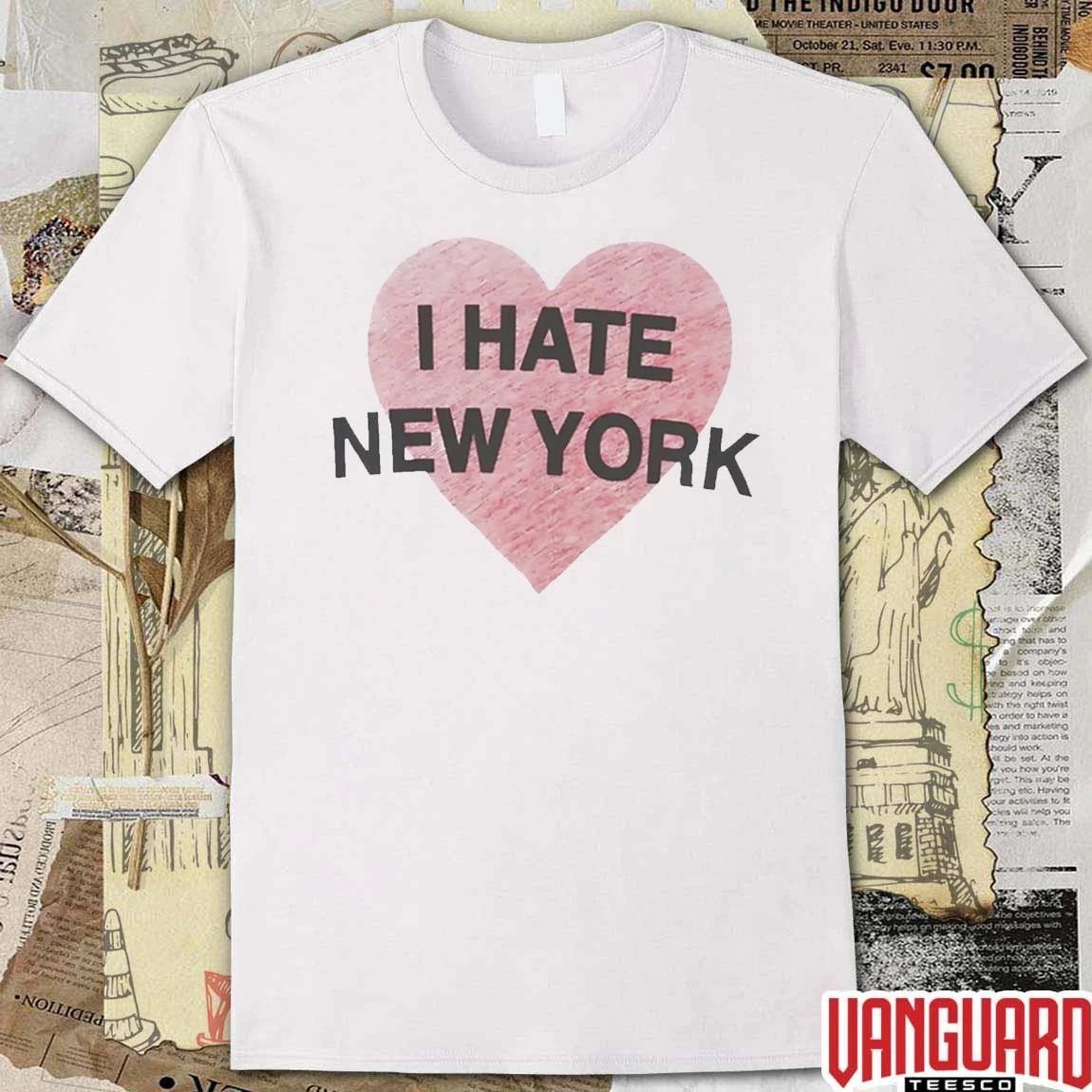 Hailey Van Lith I Hate New York 2026 t-shirt