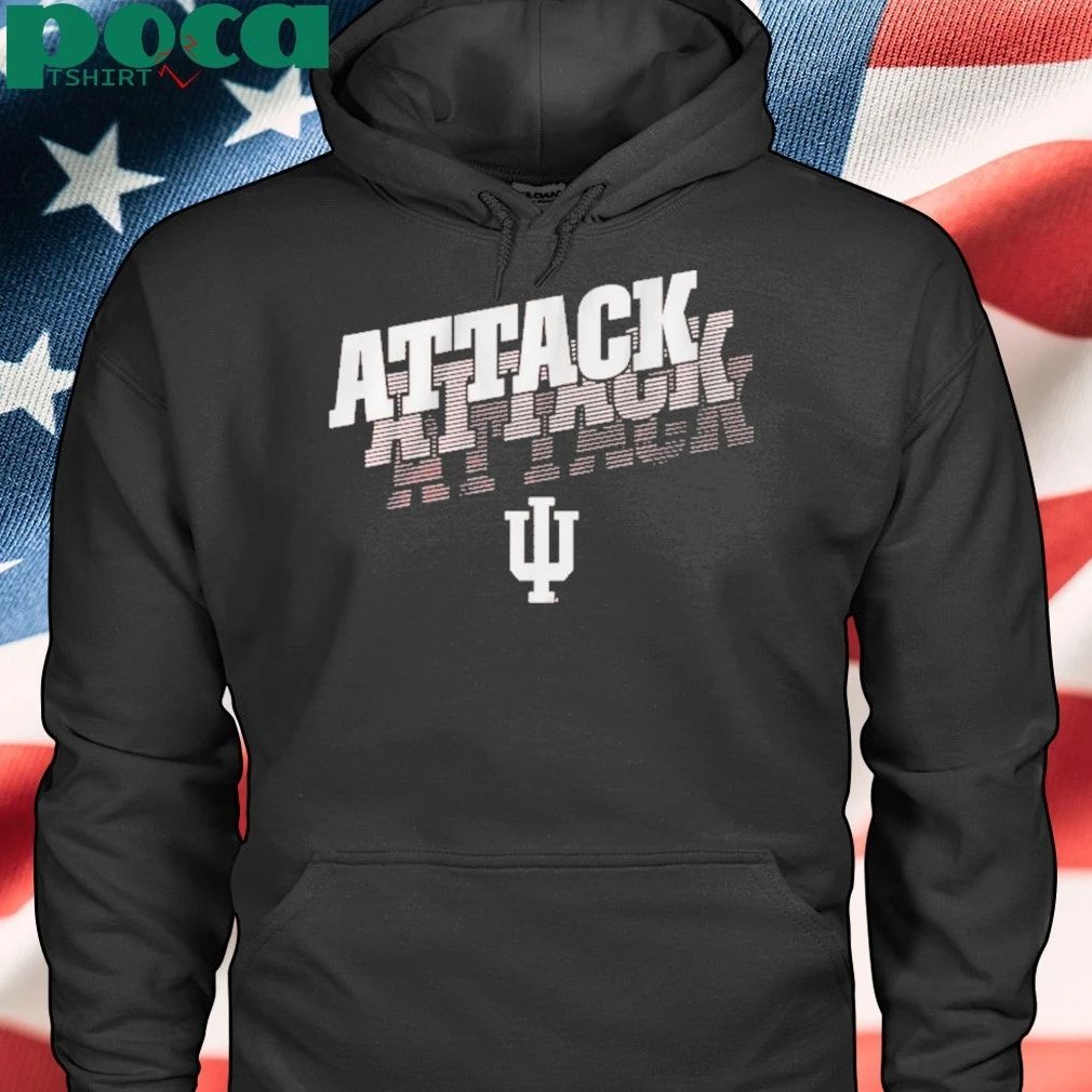 Indiana Football Attack Attack Attack Shirt