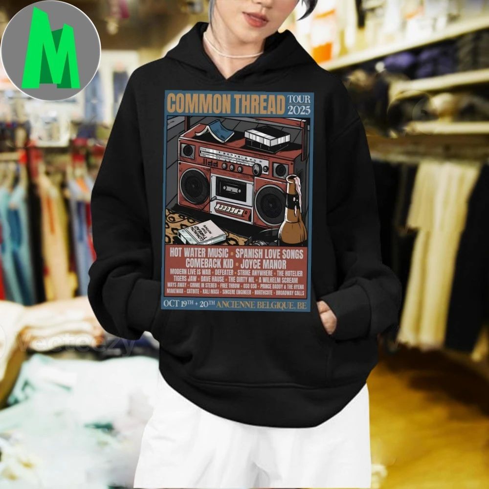 Common Thread October 19-20 2025 In Brussels Belgium Poster Shirt