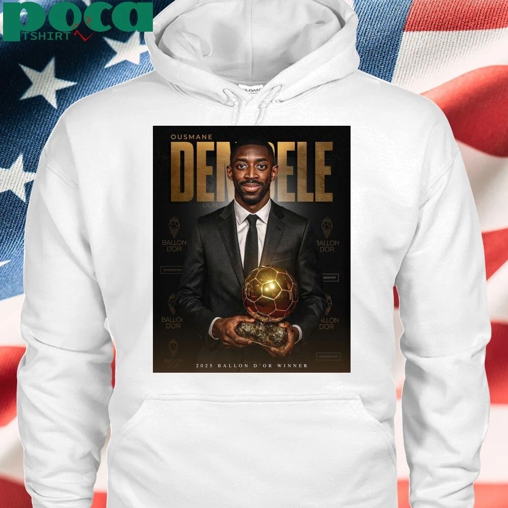 Ousmane Dembele! 2025 Ballon D’or Winner Shirt