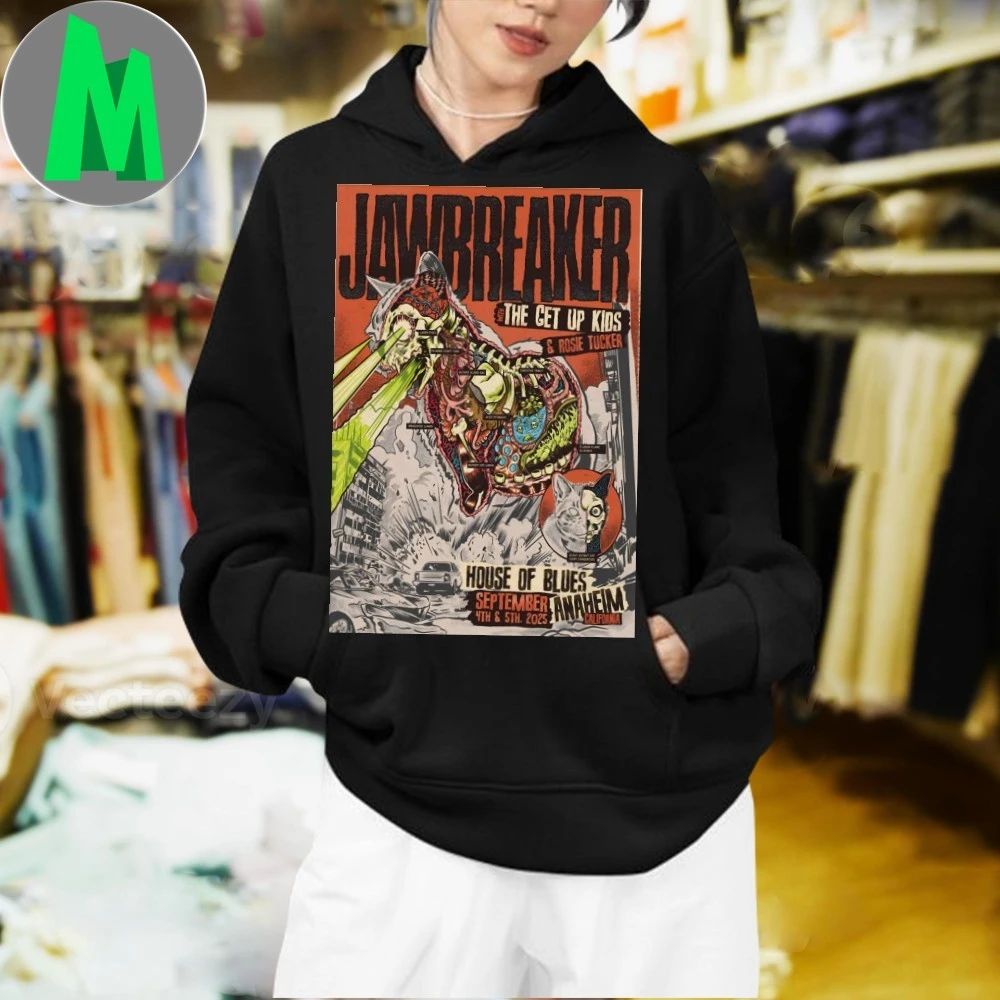 Jawbreaker At House OF Blues Anaheim On Sept 4-5 2025 Poster Shirt