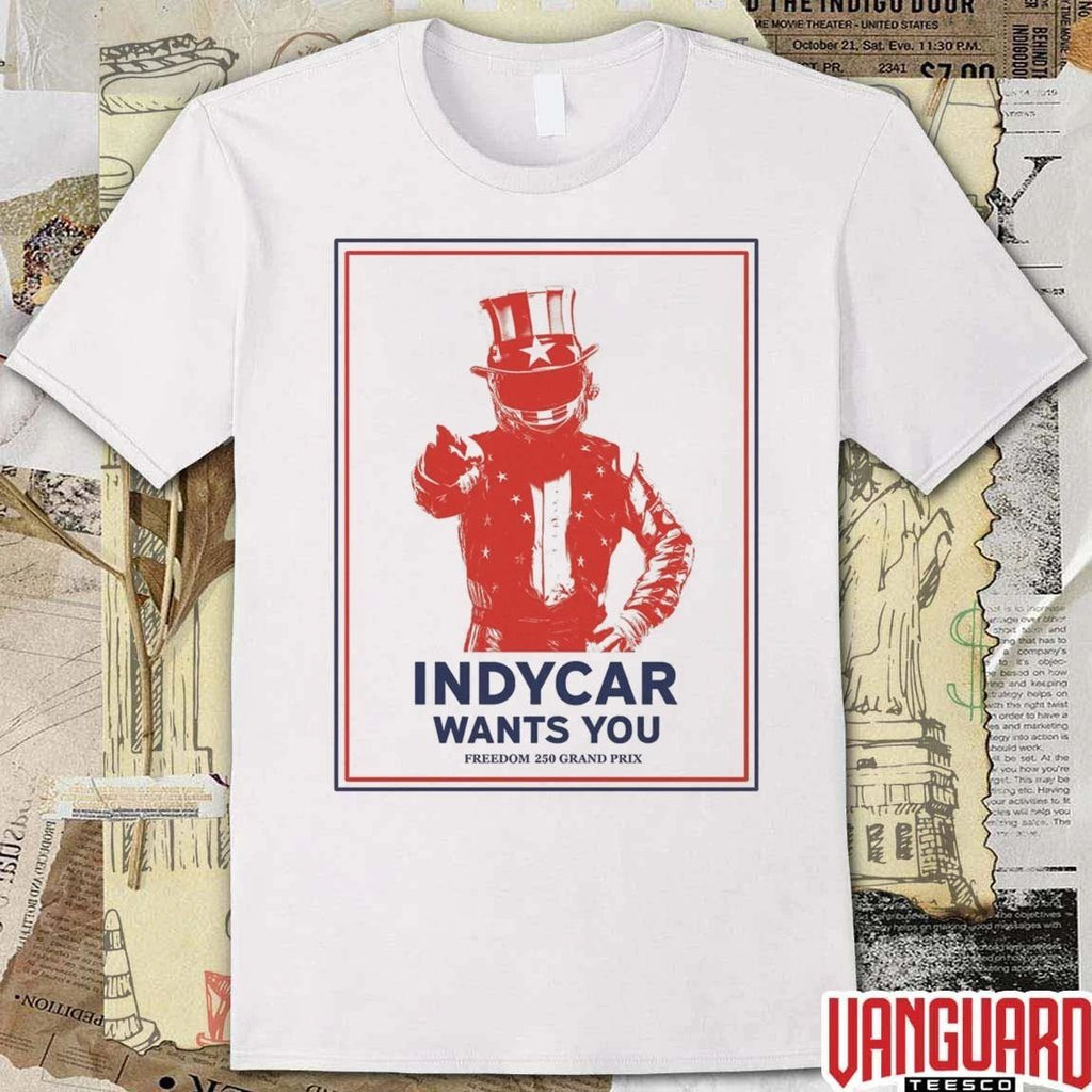 Indycar Wants You Freedom 250 Grand Prix t-shirt