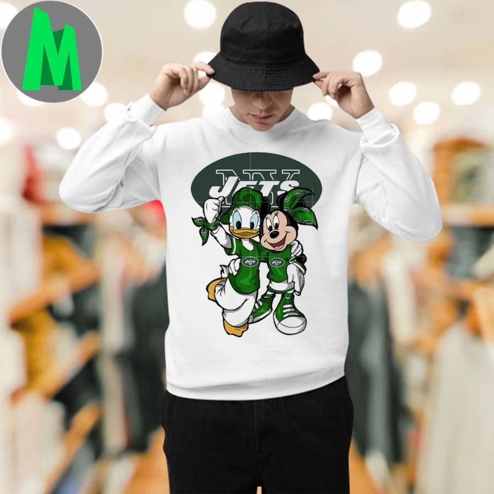 Daisy Minnie New York Jets Logo 2025 Shirt