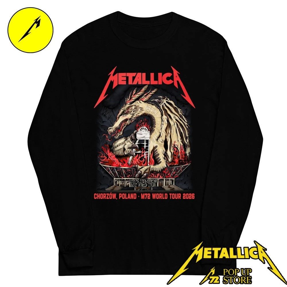 Metallica M72 Chorzów 2026 Stadion Śląski, 19 May 2026 by Karol Banach Shirt