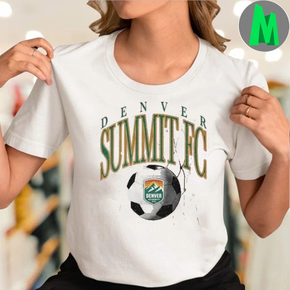 Original NWSL Denver Summit Heavyweight Hot Logo T-Shirt