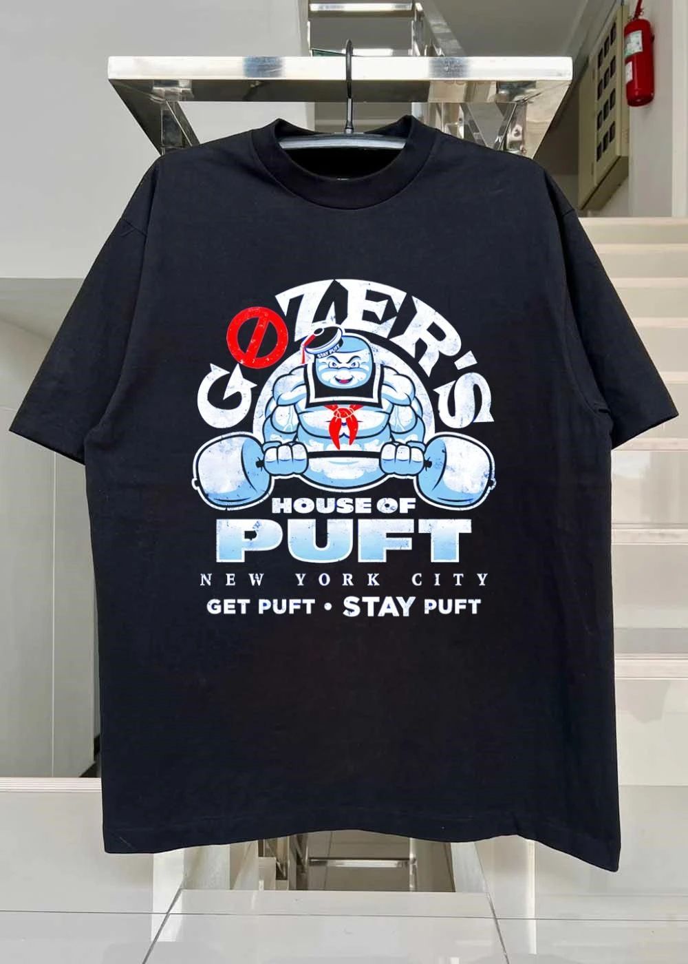 No Gozer’s Muscular Stay Puft House Of Puft New York City Shirt