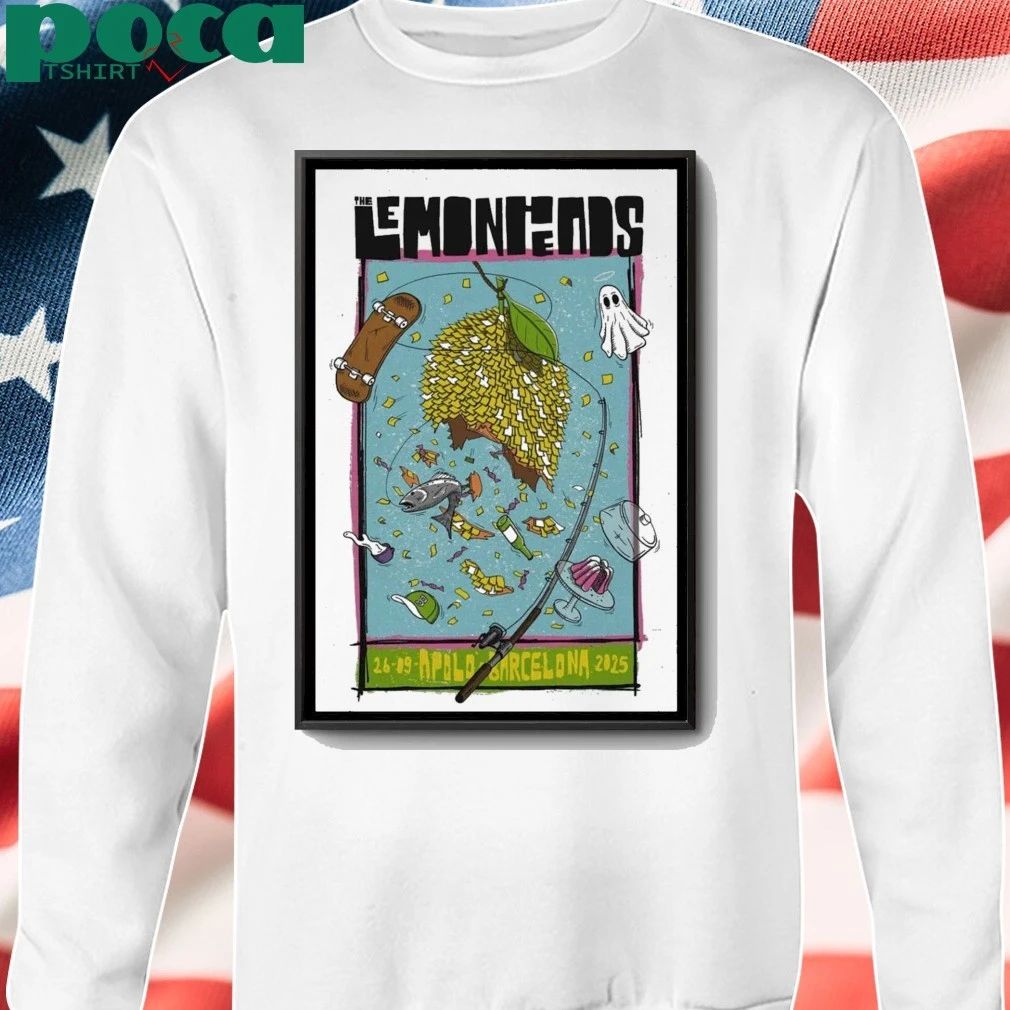 The Lemonheads Sept 26 2025 Apolo Barcelona Poster shirt