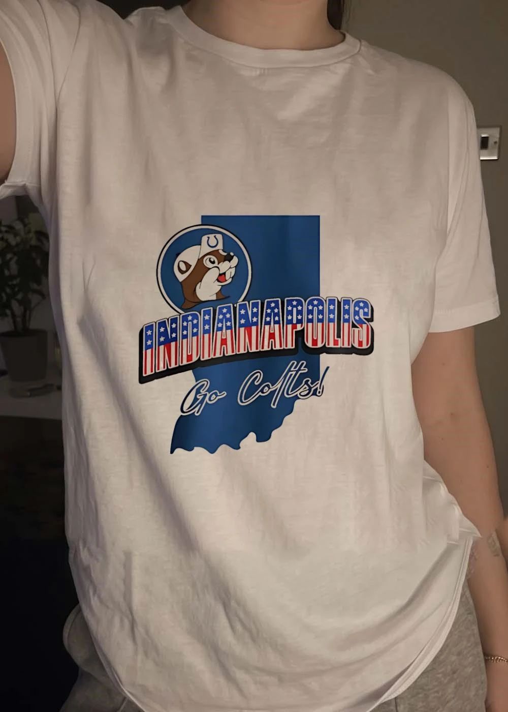 Indianapolis Colts x Buc-ee’s Patriotic map shirt