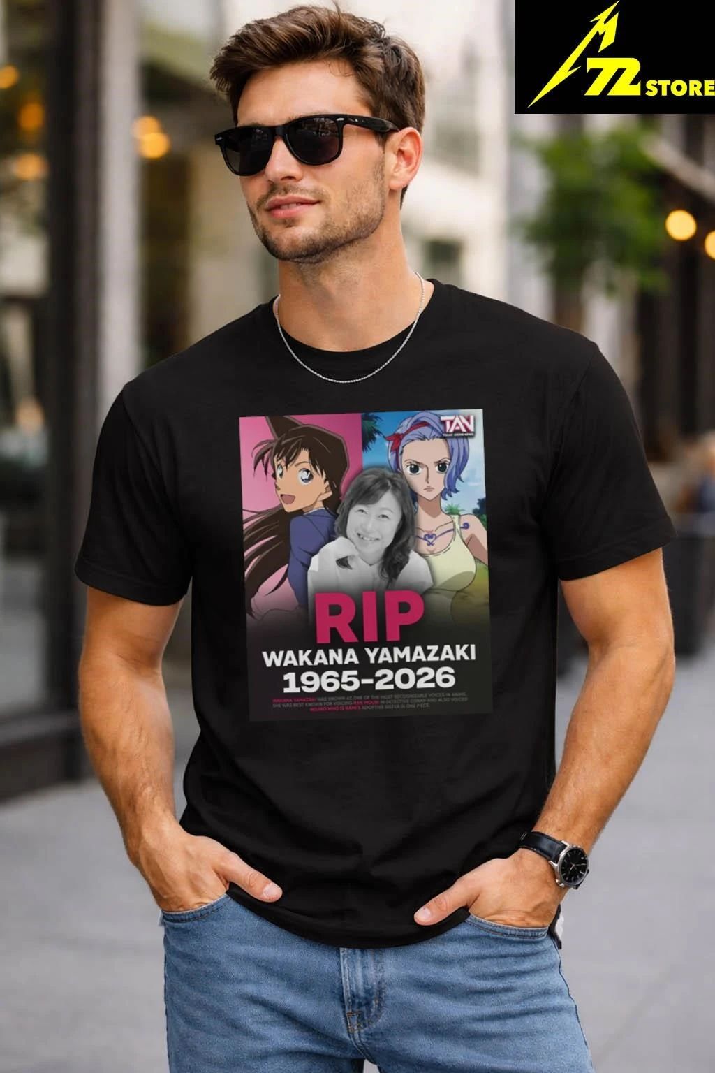 Rip Wakana Yamazaki 1966-2026 Shirt
