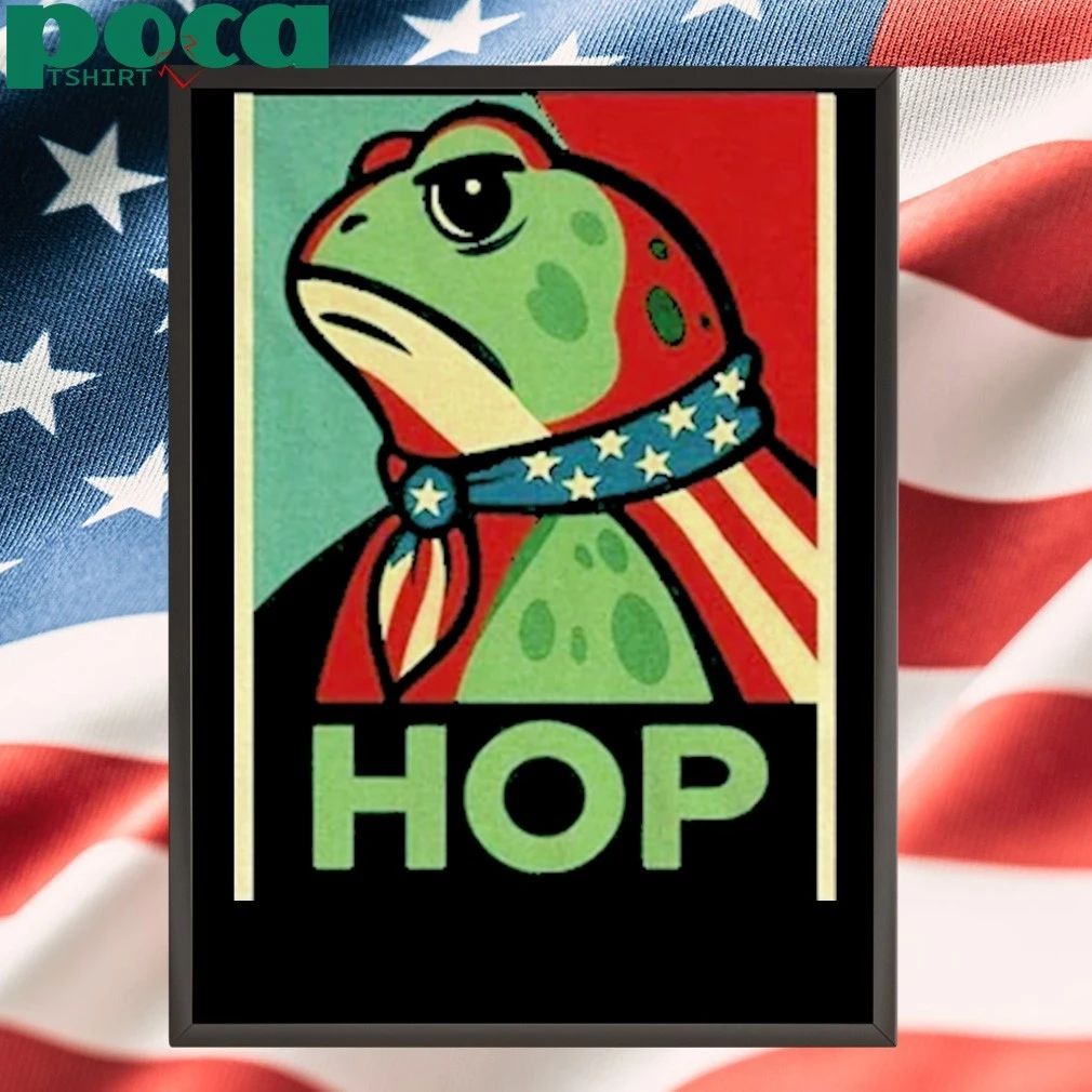 Hop No Hope Without Hop I Resist Portland Frog Shirt