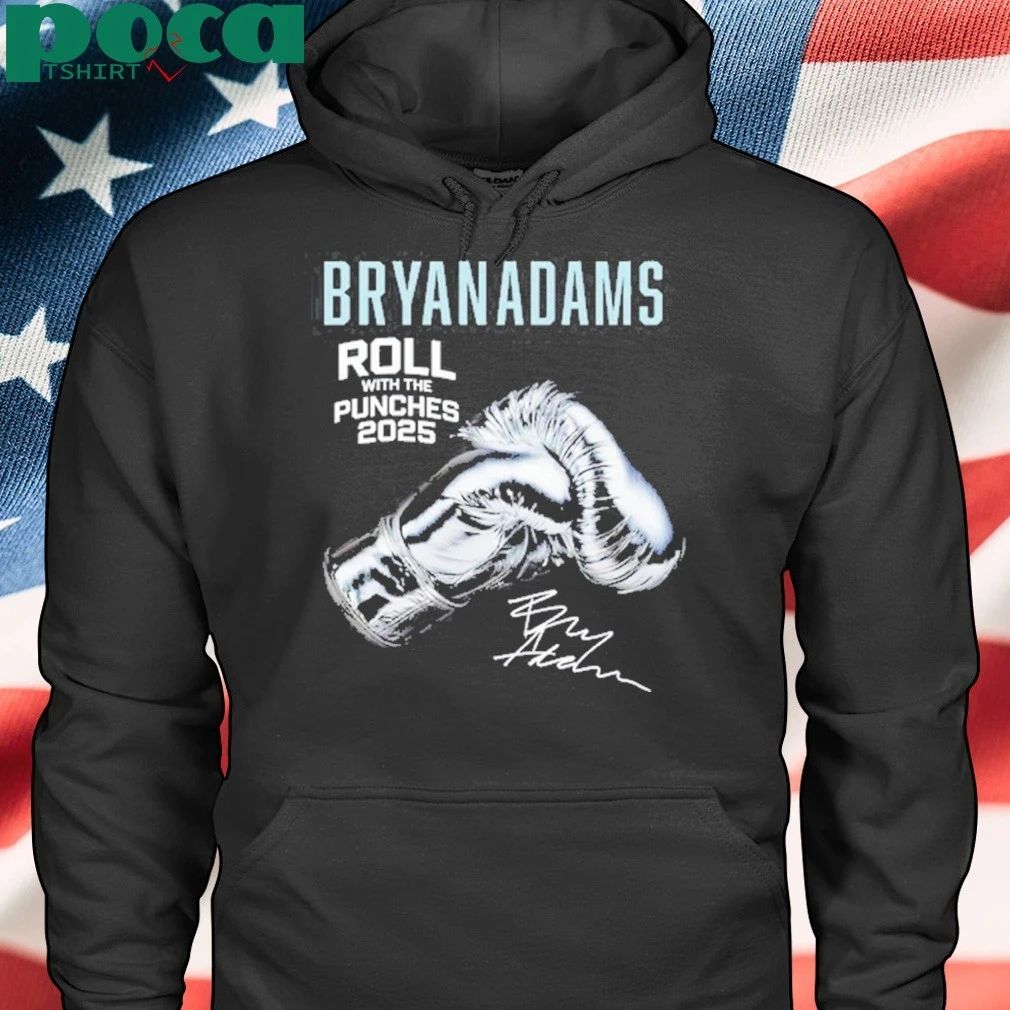 Roll With The Punches Bryan Adams T-shirt