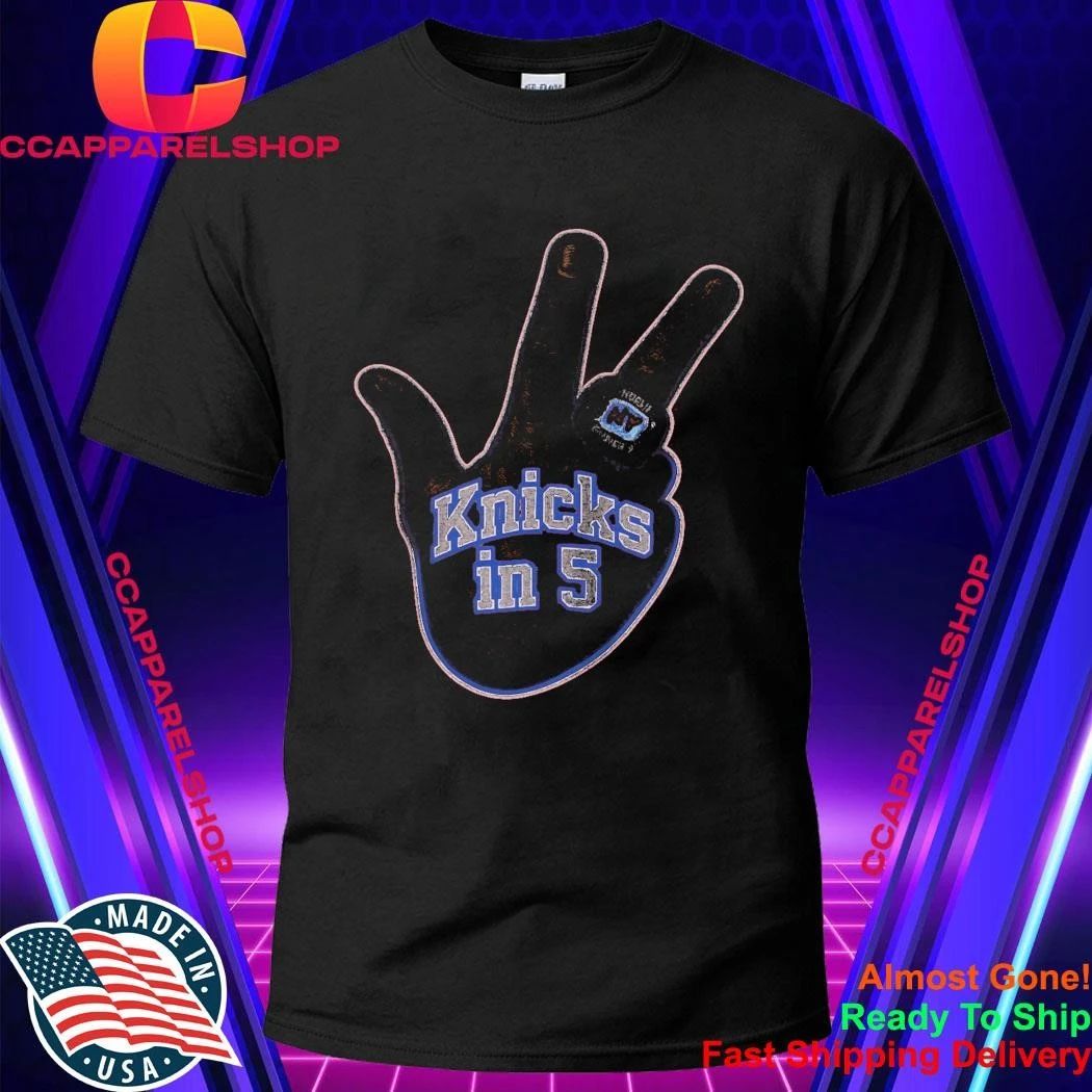 Knicks in 5 Championship Ring Shirt