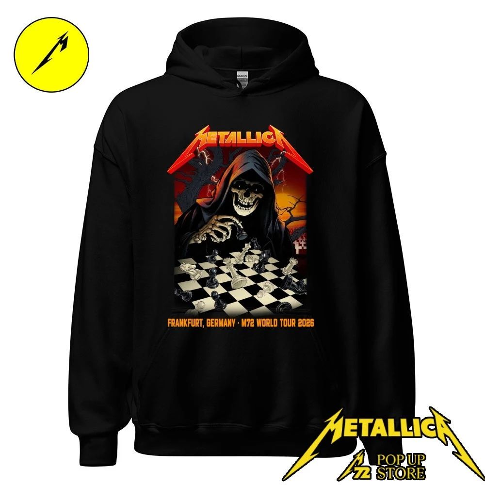 Metallica Frankfurt 2026 Tour-Shirt – Offizielles Design – Deutsche Bank Park