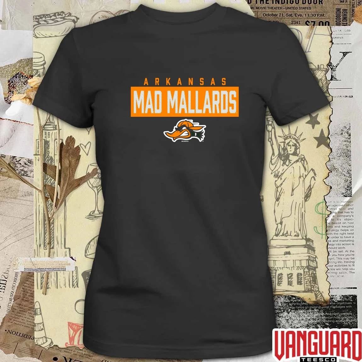 Mad Arkansas Mallards Bimm Ridder 2026 t-shirt