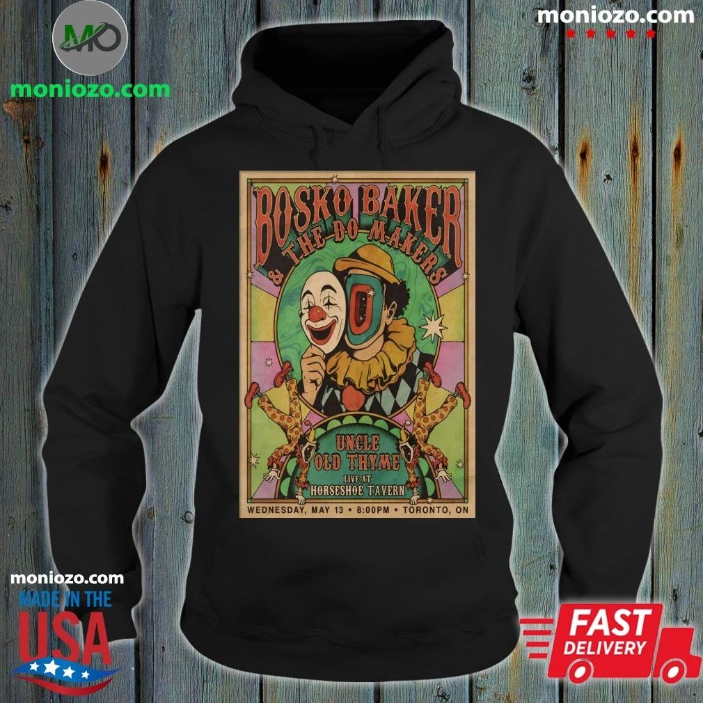 Bosko Baker And Uncle Old Thyme Event Toronto ON On May 13 2026 Poster T-shirt