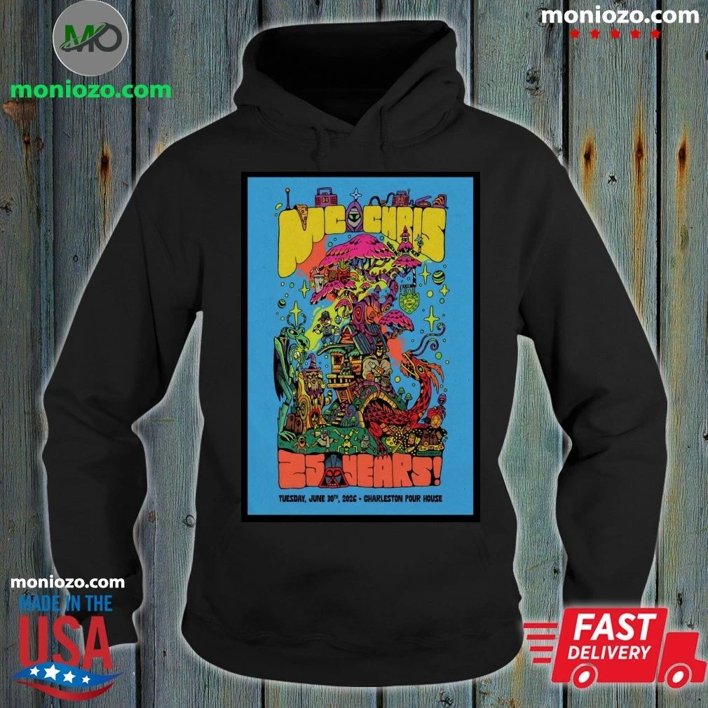 MC Chris Charleston Pour House In Charleston SC June 30 2026 Poster T-Shirt